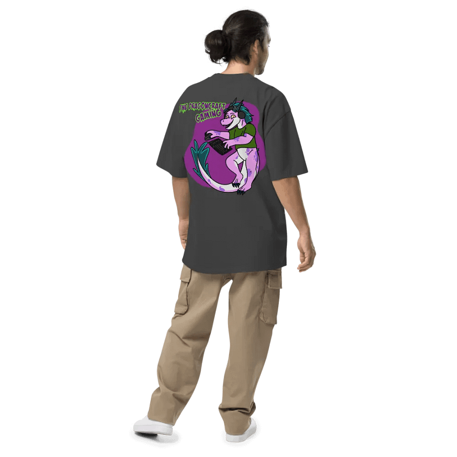 Dragoncraft Gaming Oversized Faded Tee product image (15)
