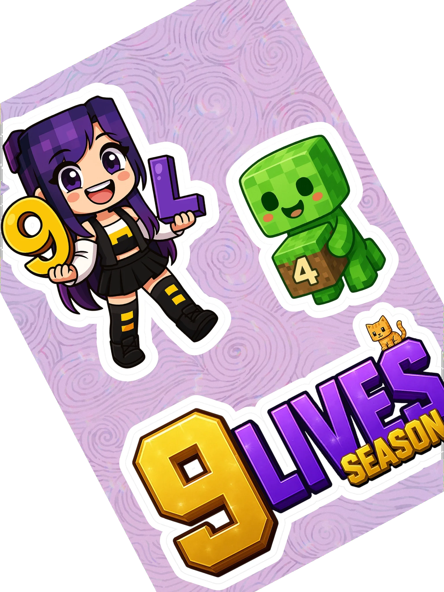 9LS4 Linahun Sticker Sheet product image (2)