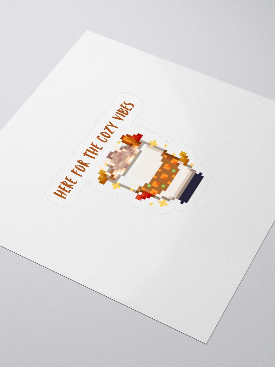 Cozy vibes Sticker product image (3)