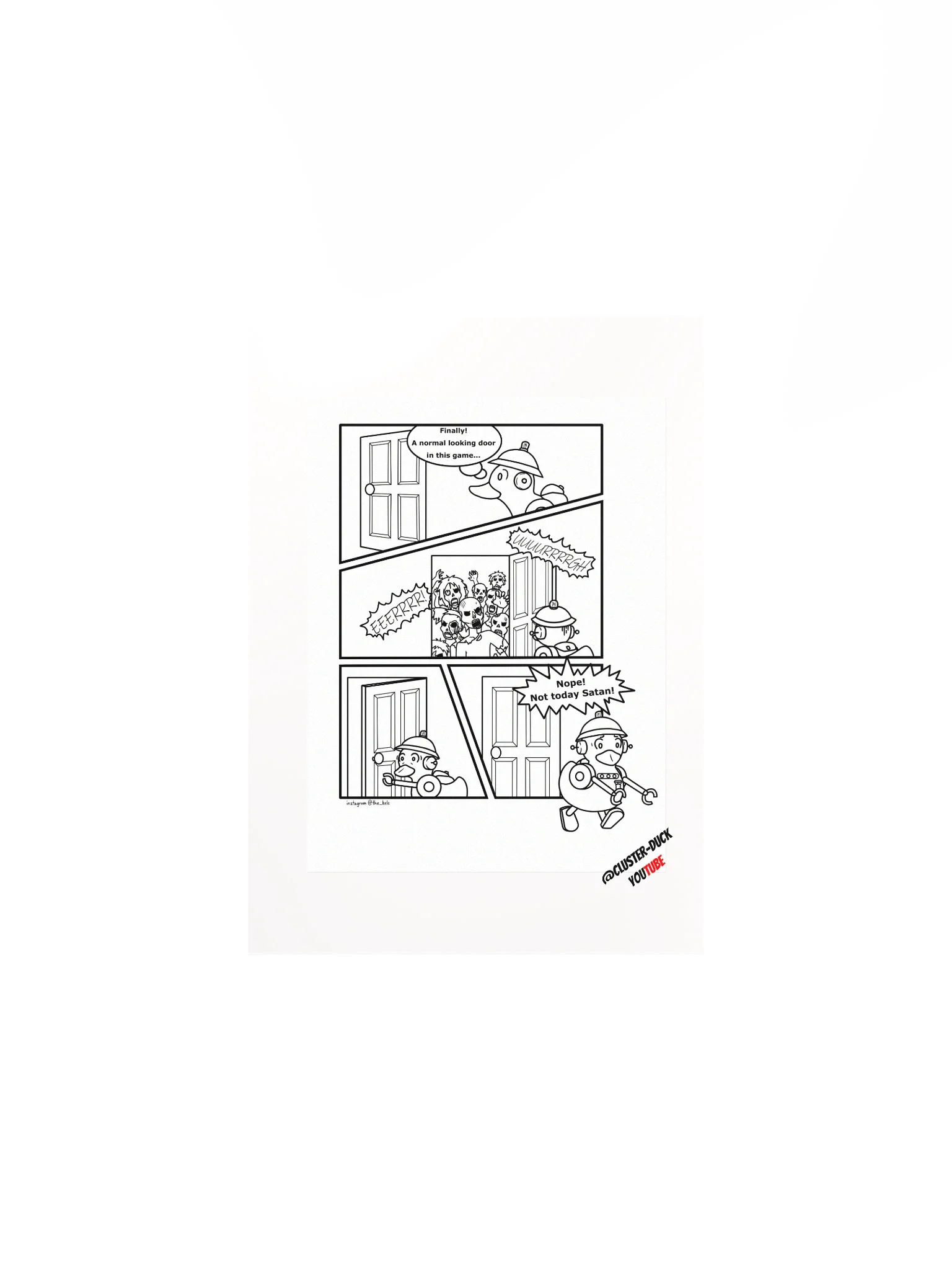 Cluster Comic By: Instagram @the_kelc product image (2)