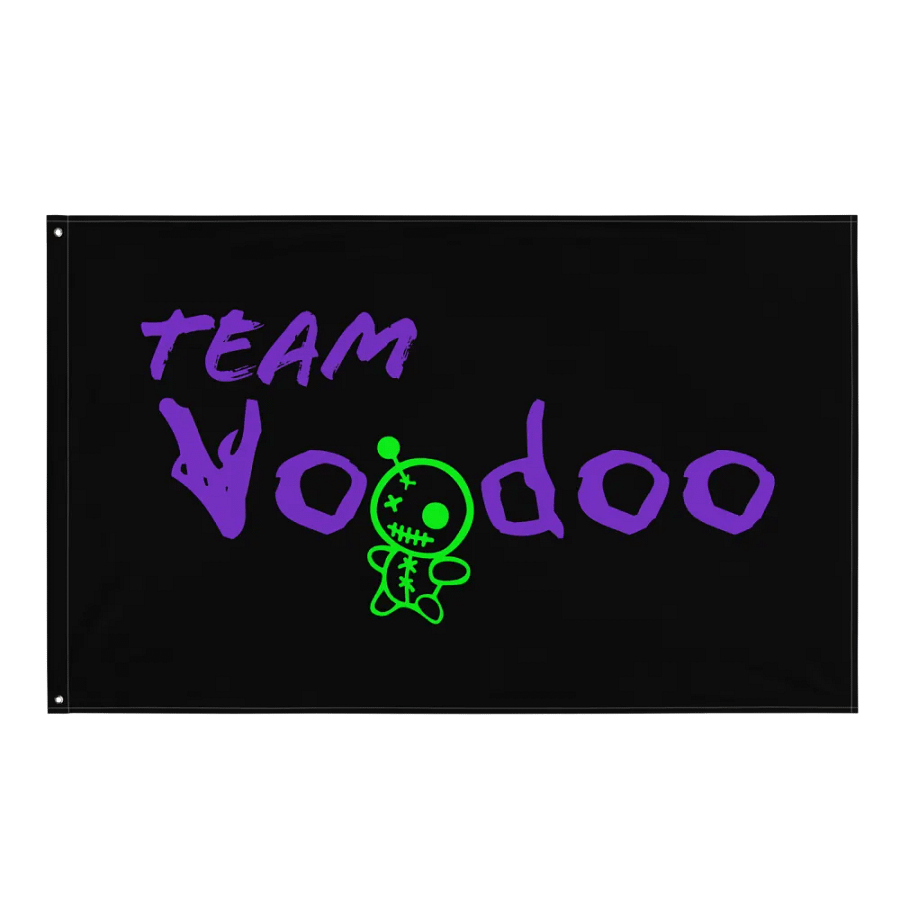 Vivid Voodoo All-Over Flag product image (1)
