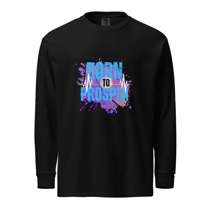 Elegant Born to Prosper Long Sleeve Shirt product image (2)