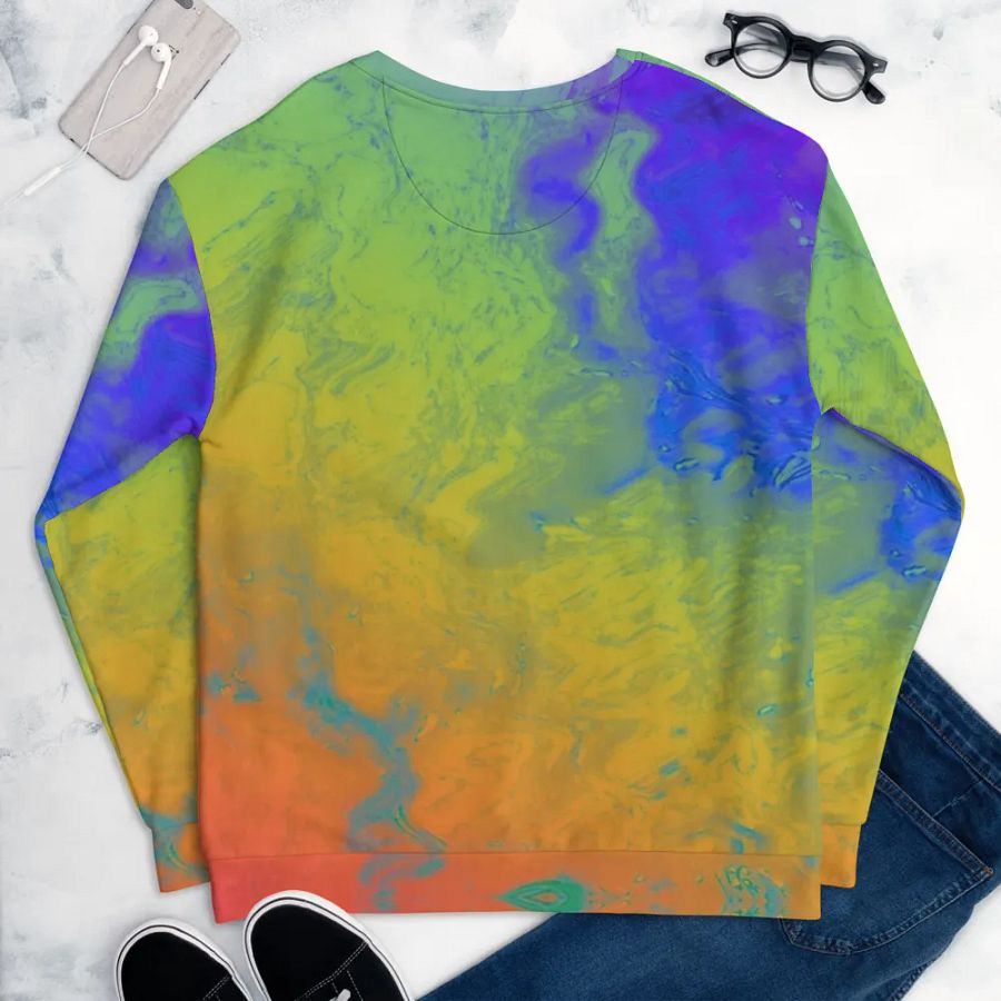 Rainbow Abstractions Unisex Sweatshirt product image (11)