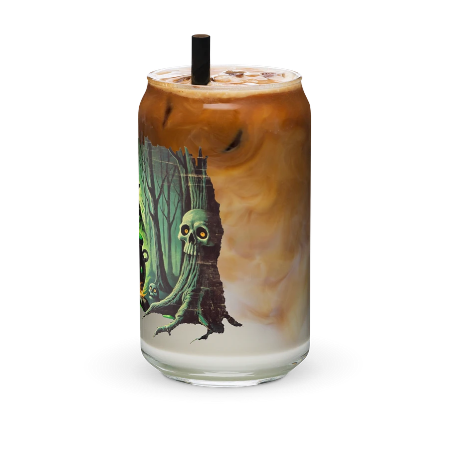 Cauldron Monster Halloween Brew Glass (Distressed Look) product image (12)