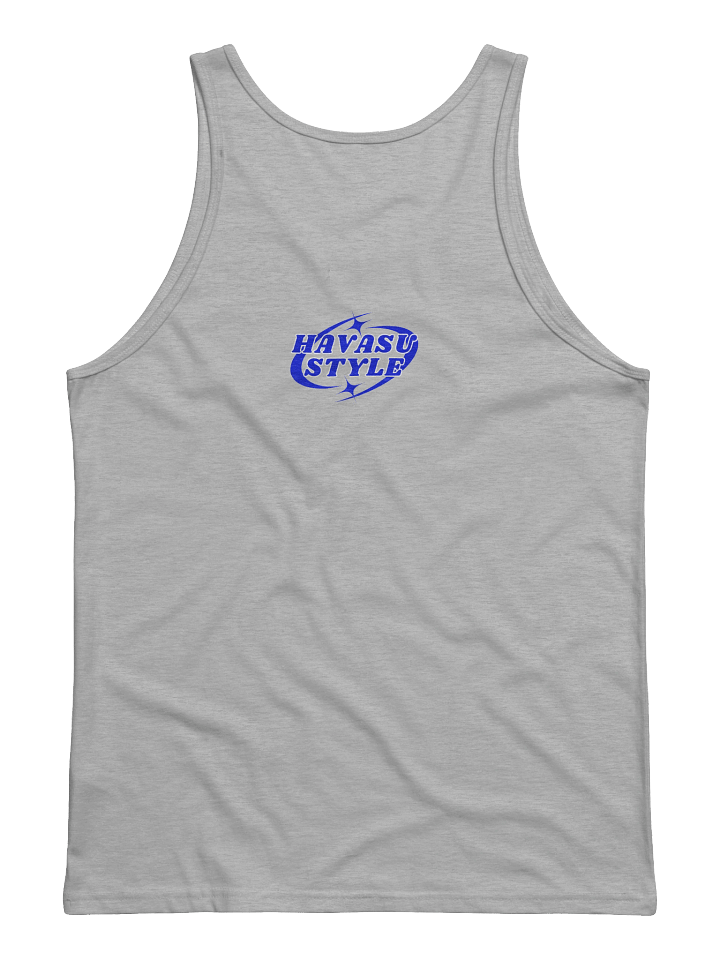 Men's Blue Starry Havasu Style Logo Tank product image (9)