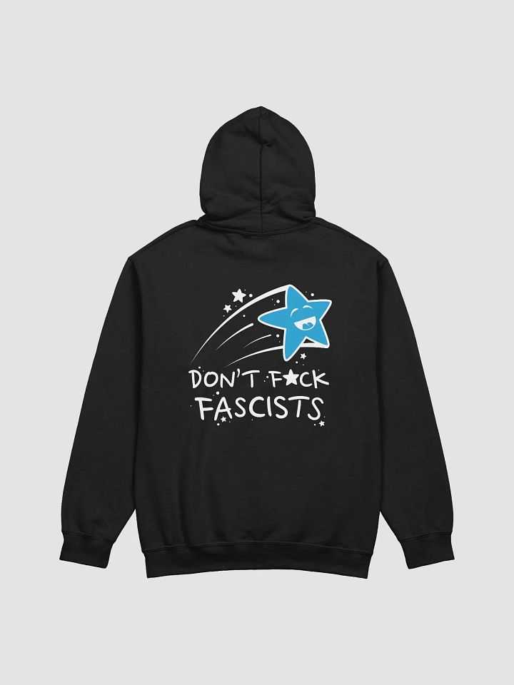 Don't F*CK Fascists Hoodie - Blue product image (2)