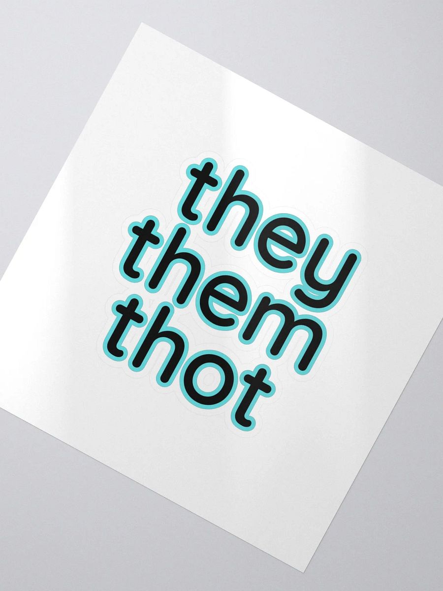 they/them/thot sticker product image (2)
