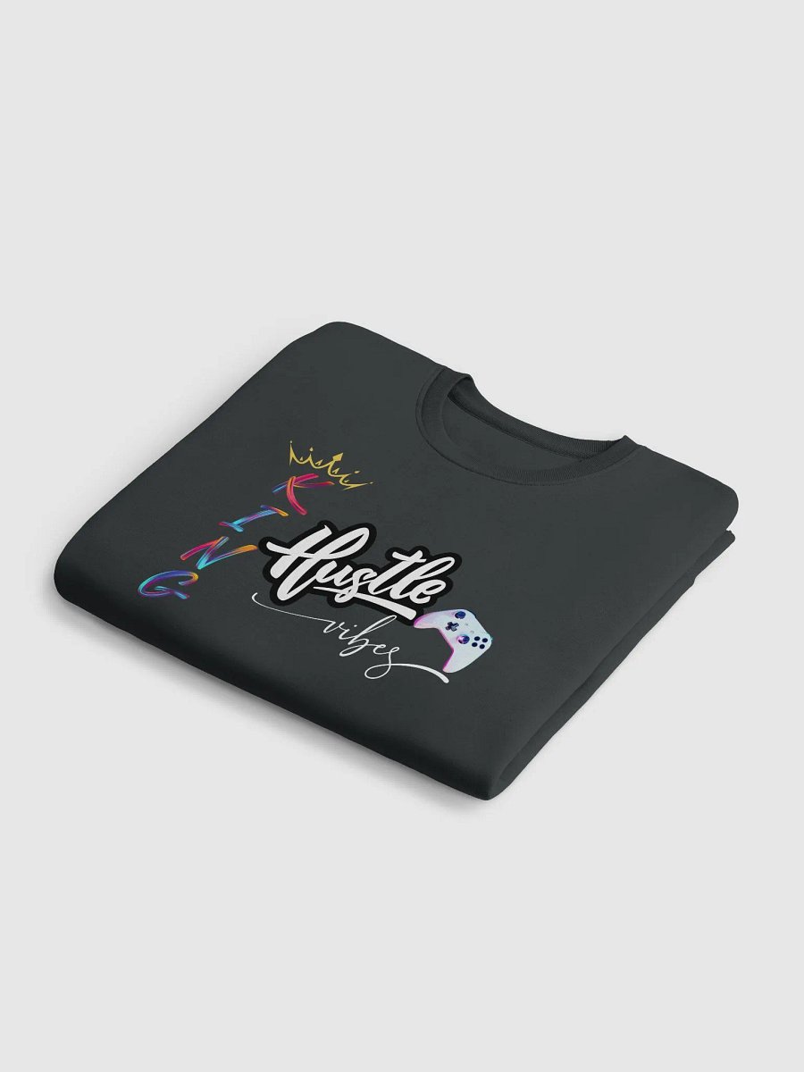 King Hustle Vibes Unisex Sweater product image (6)
