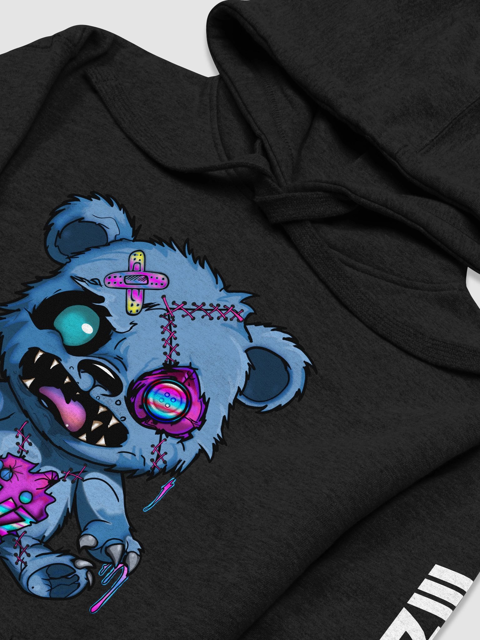 Zombie Bear Hoodie (Dark) product image (3)