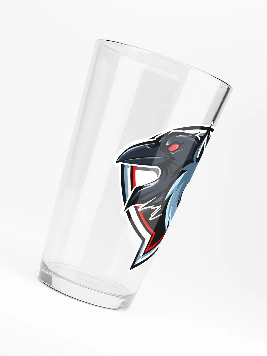 Raven Logo Pint Glass product image (6)