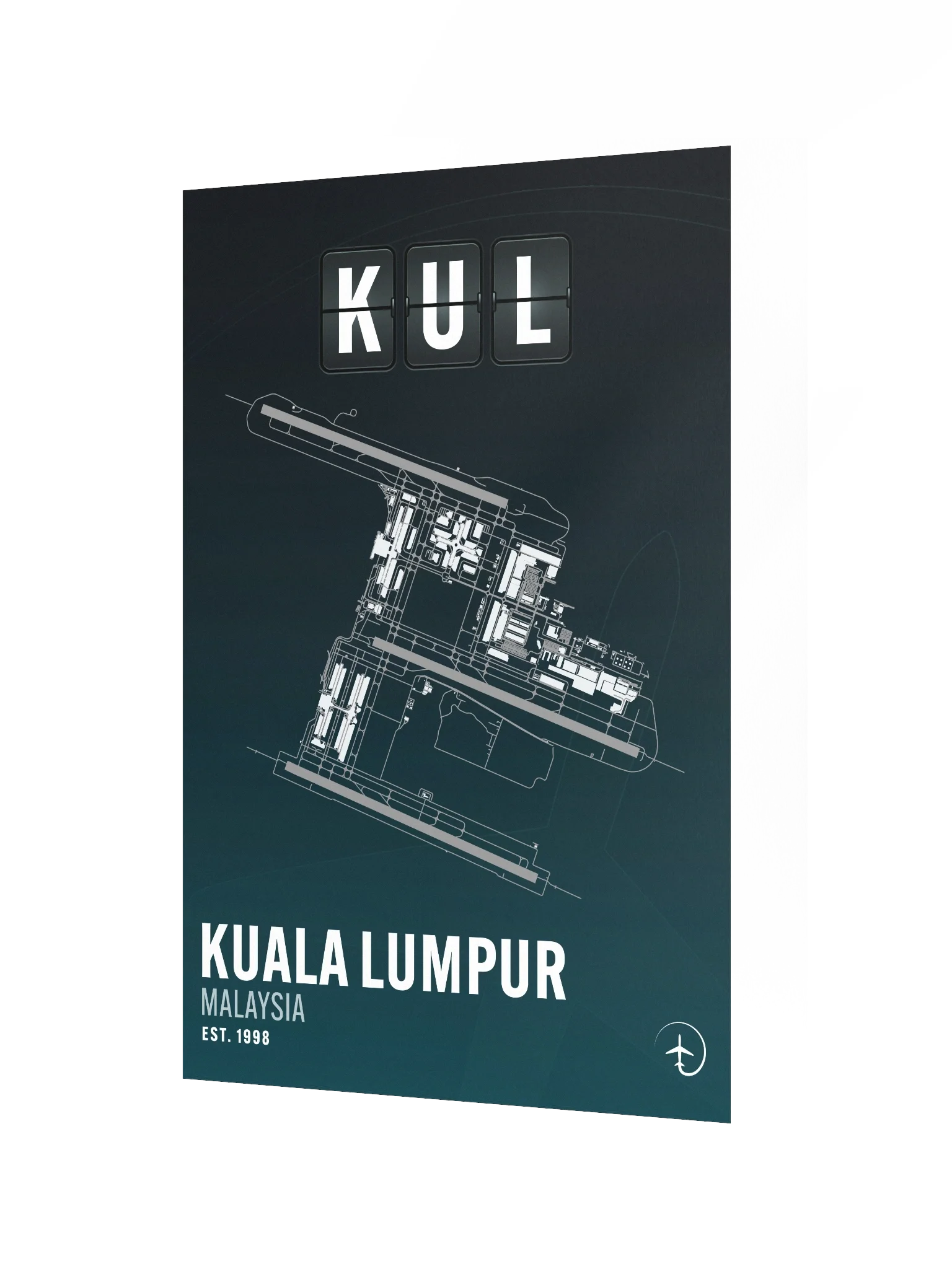 Kuala Lumpur KUL Poster product image (2)