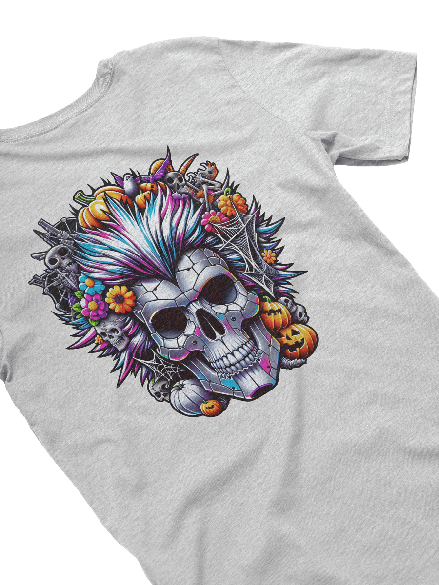 Festive Skull Halloween T-Shirt product image (40)