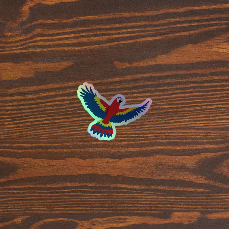Vibrant Flight Holographic Sticker Set product image (5)