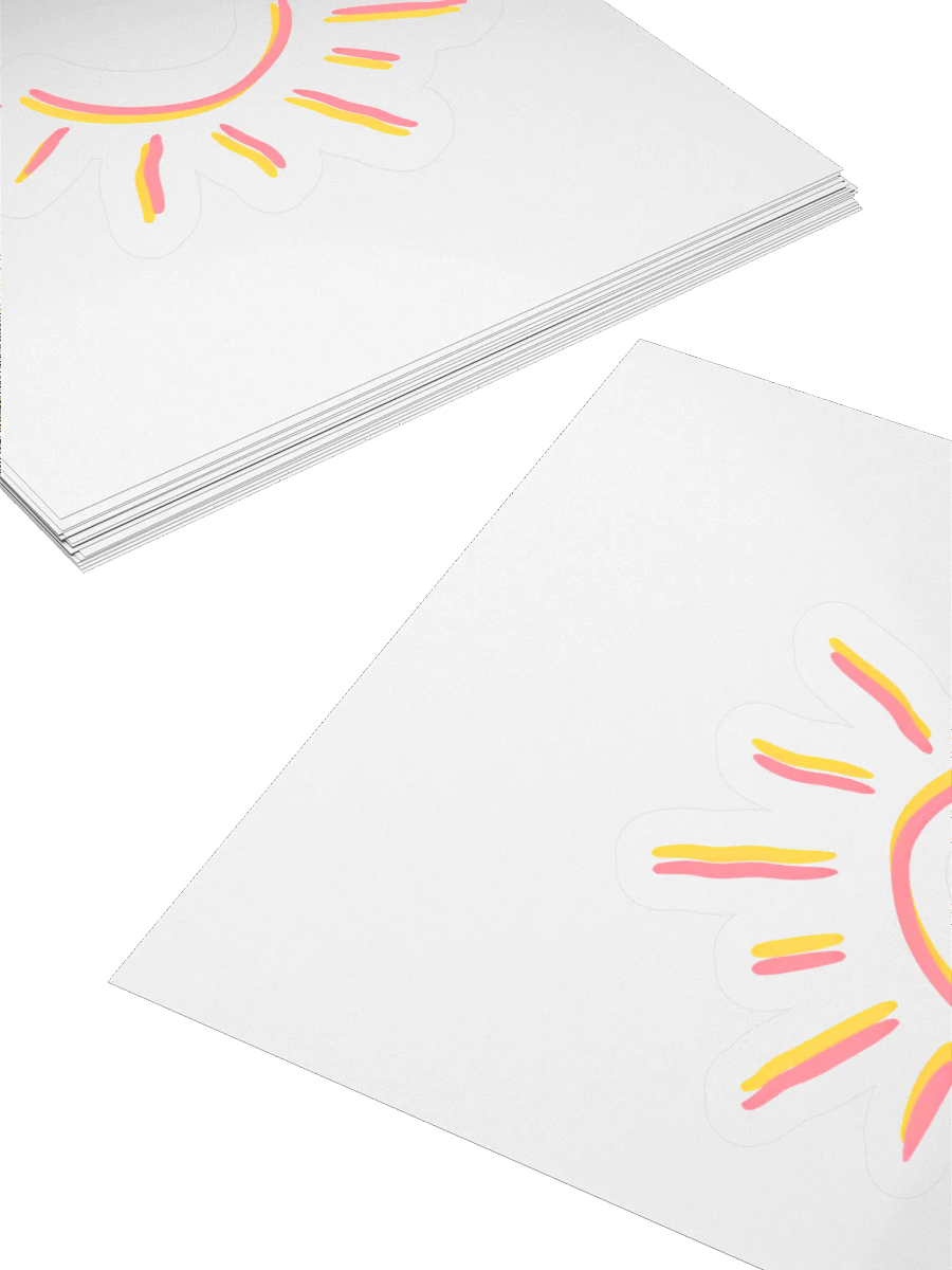 Sunshine Kiss Cut Stickers product image (4)