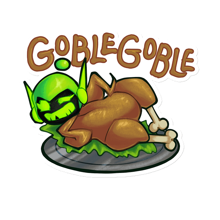Gobble gobble turkey Calibyte - Magnet product image (1)