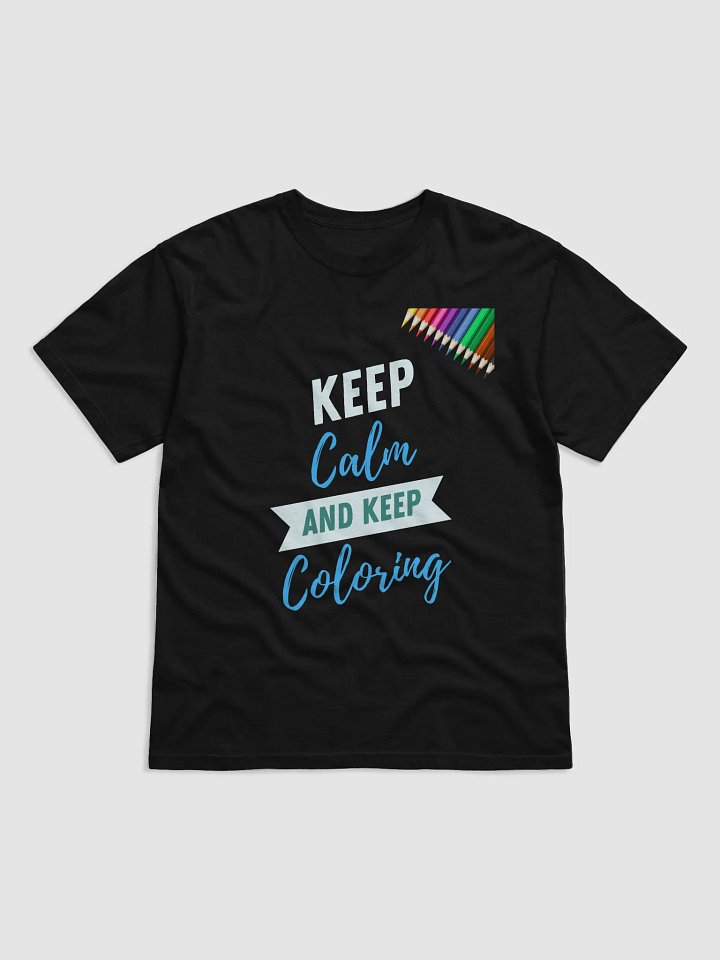Vibrant Coloring Affirmation T-Shirt product image (1)