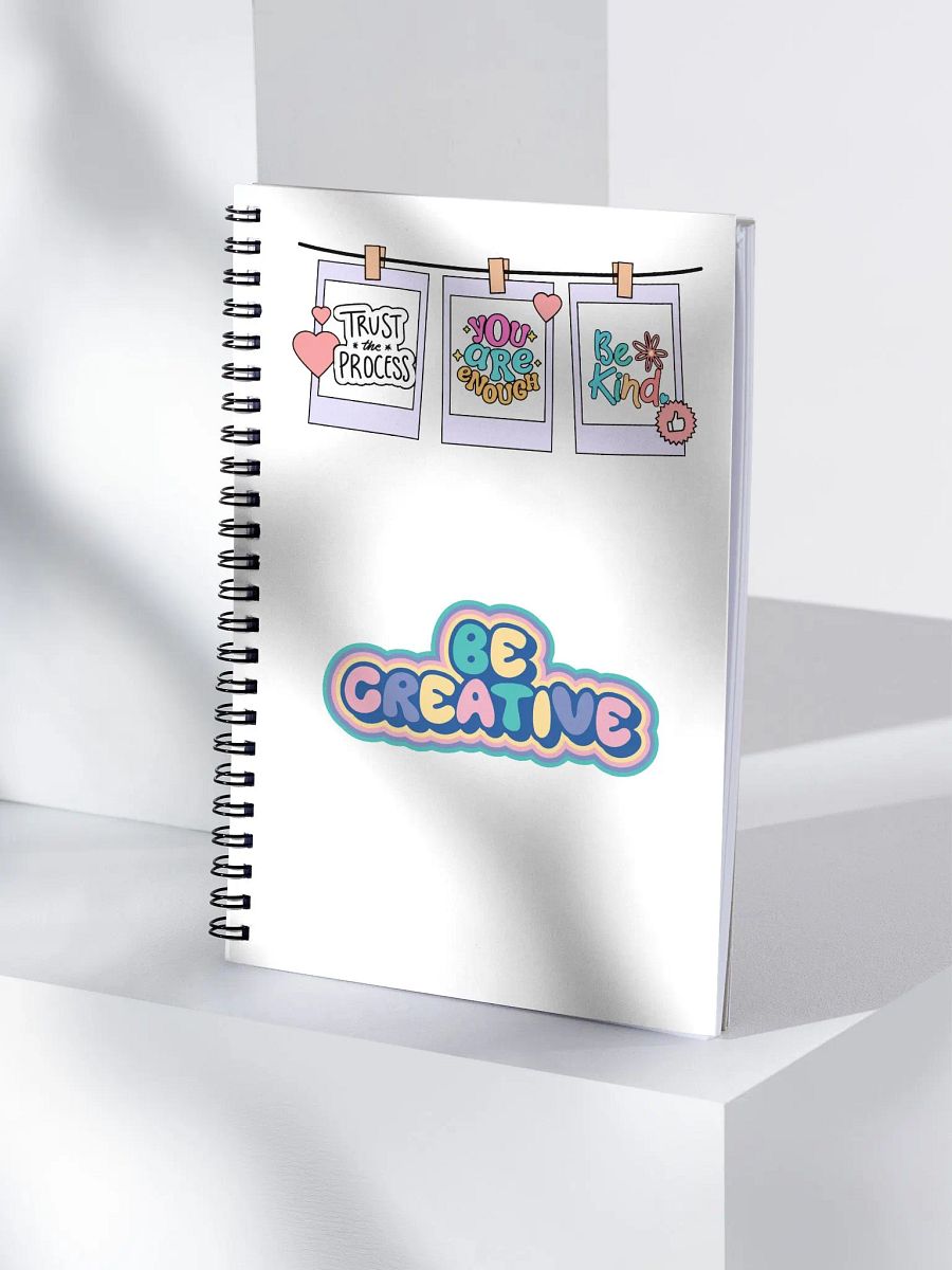 Positive Vibes Spiral Notebook product image (4)
