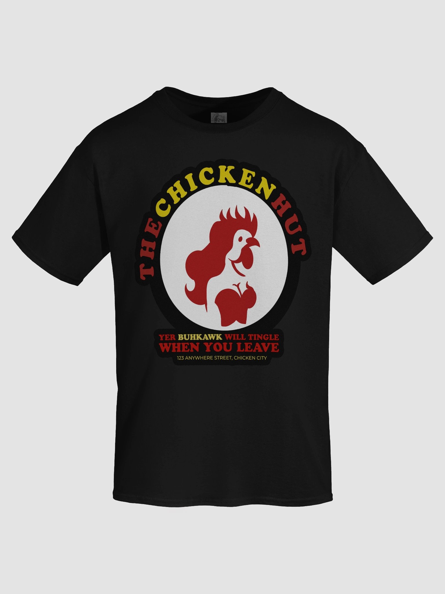 'Yer Buhkawk Tingle' Chicken Hut Tee product image (7)