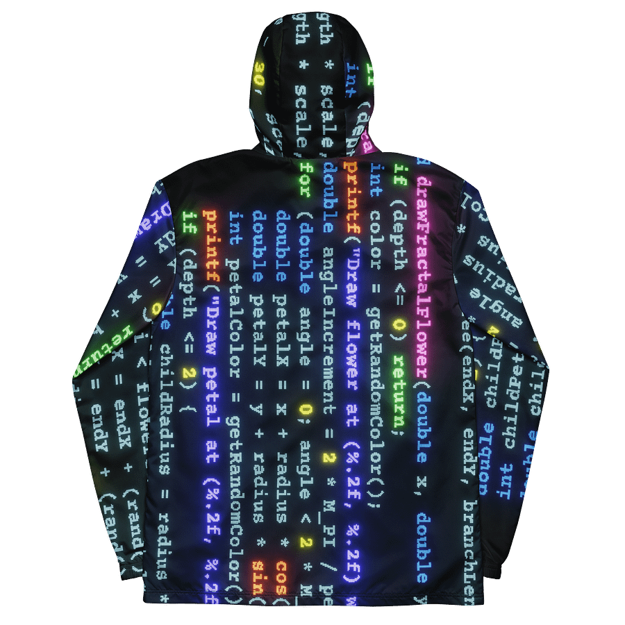 Computer Programming in C (zip up windbreaker) product image (9)