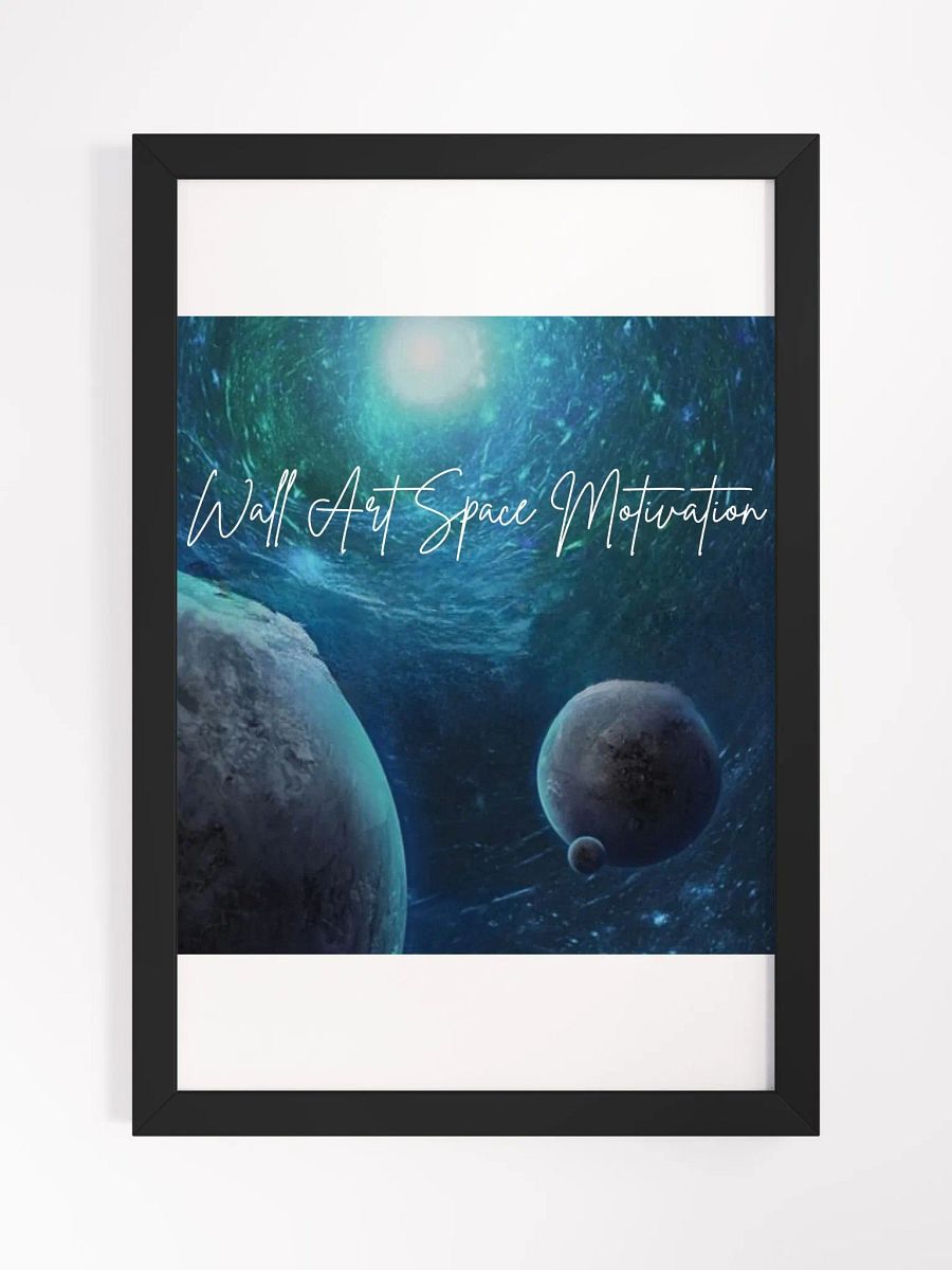 Art Space Framed High-Quality Matte Poster (in) product image (1)