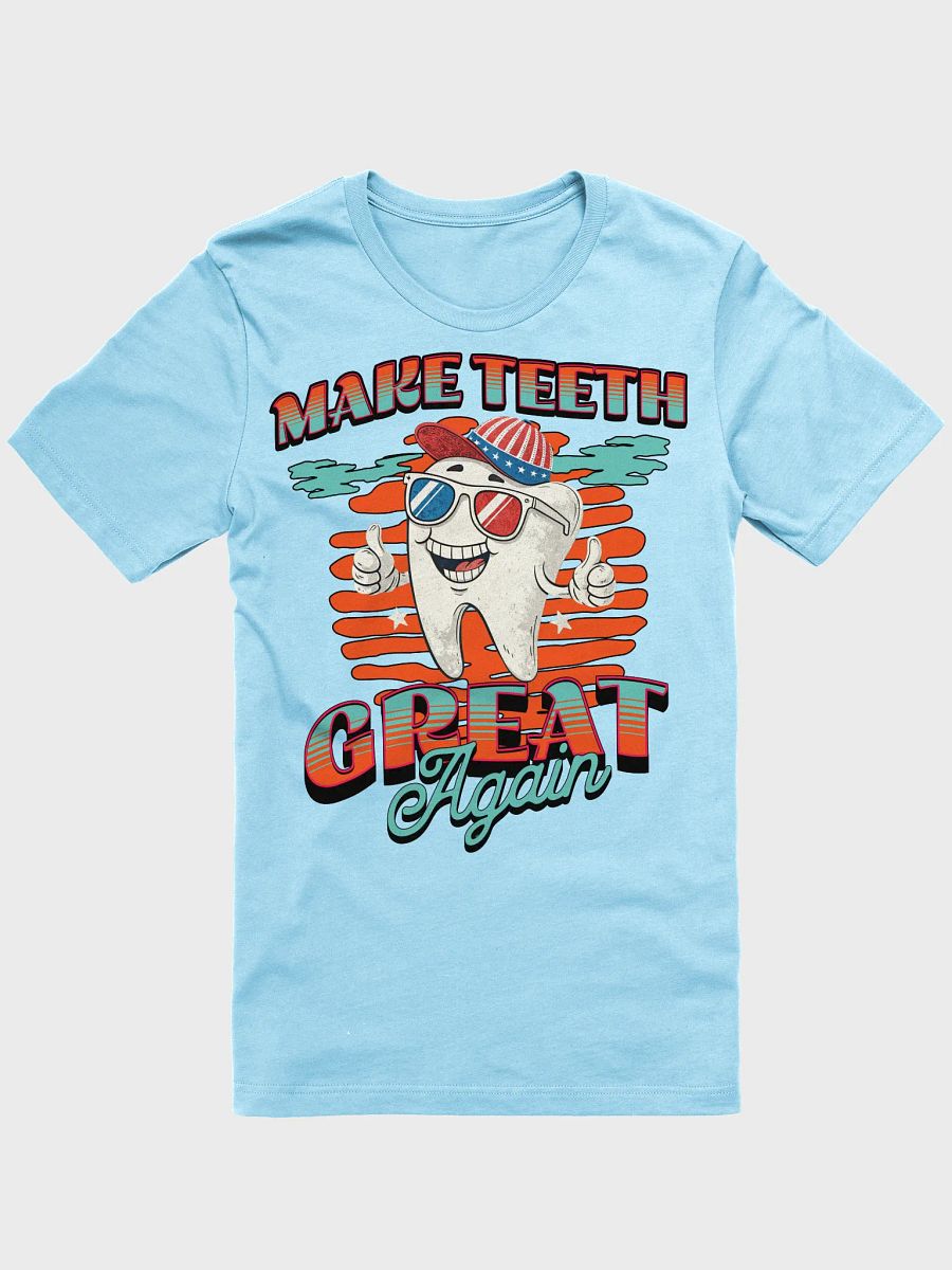 Make Teeth Great Again Patriotic Tooth Cap Thumbs-Up Tee product image (31)