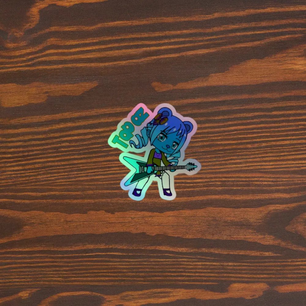 Topaz - Shadow Bears - rainbow sticker product image (3)