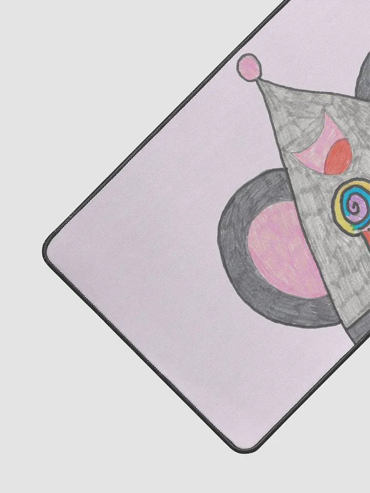 Lollipop mouse Desk Mat 15.5