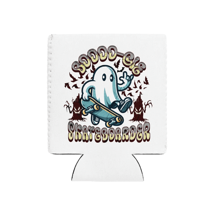 Boooo-gie Skateboarder Spooky Skater Can Cooler product image (1)