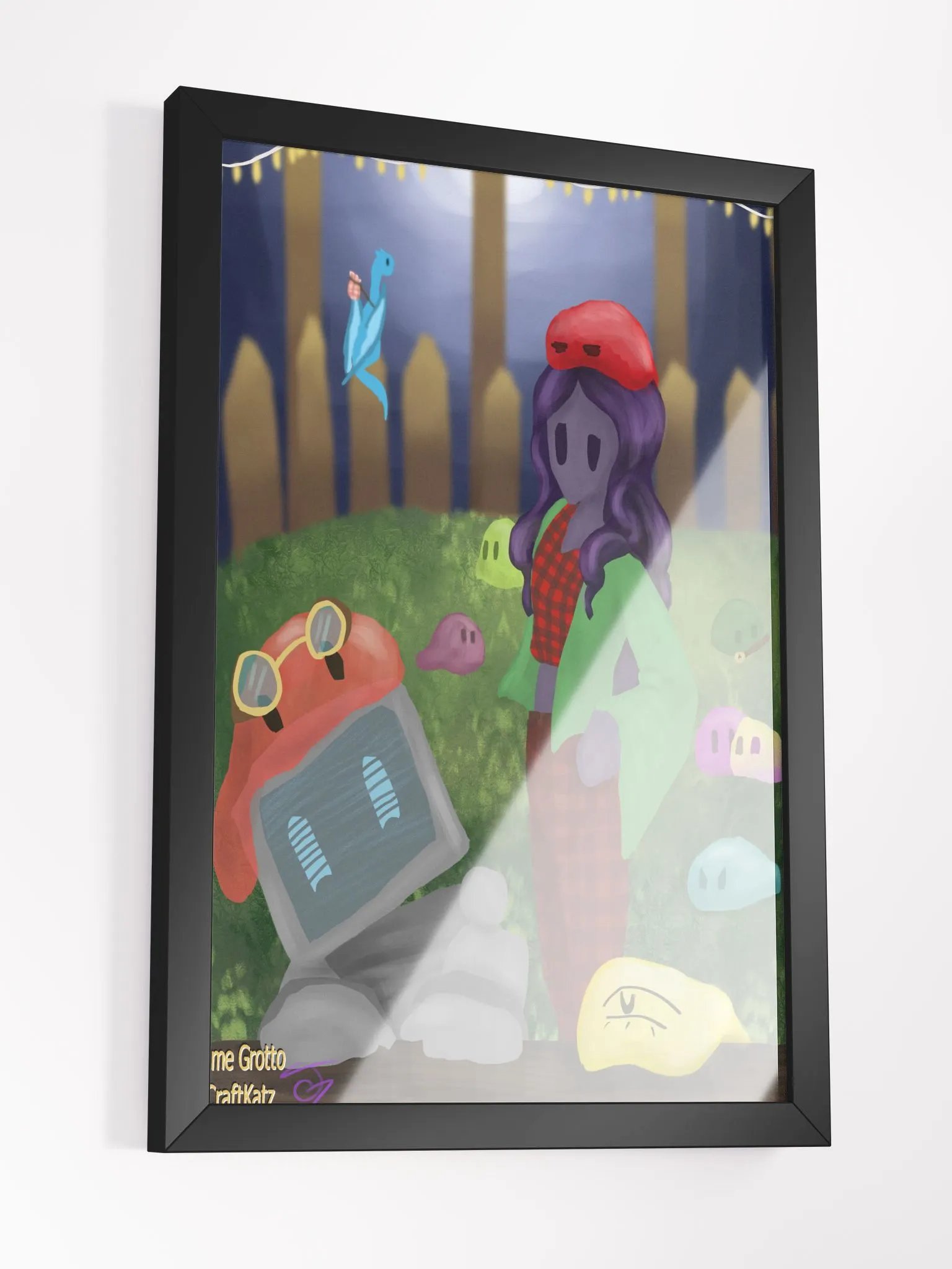 High quality framed CraftKatz poster product image (6)