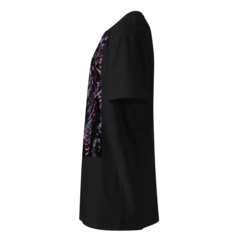 Chaos in Color Disintegration Pink Unisex Premium T-Shirt product image (7)