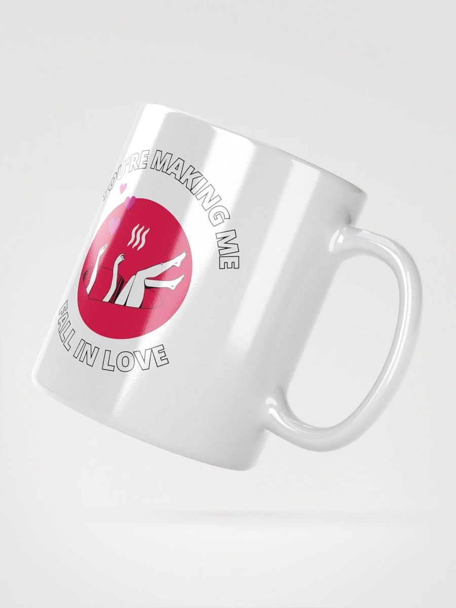 You're Making Me Fall In Love Valentine's White Mug product image (18)