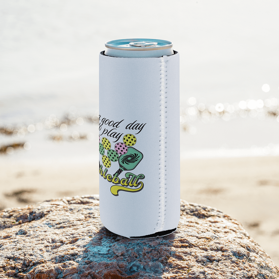 Its A Good Good Day To Play Pickleball Can Cooler product image (8)