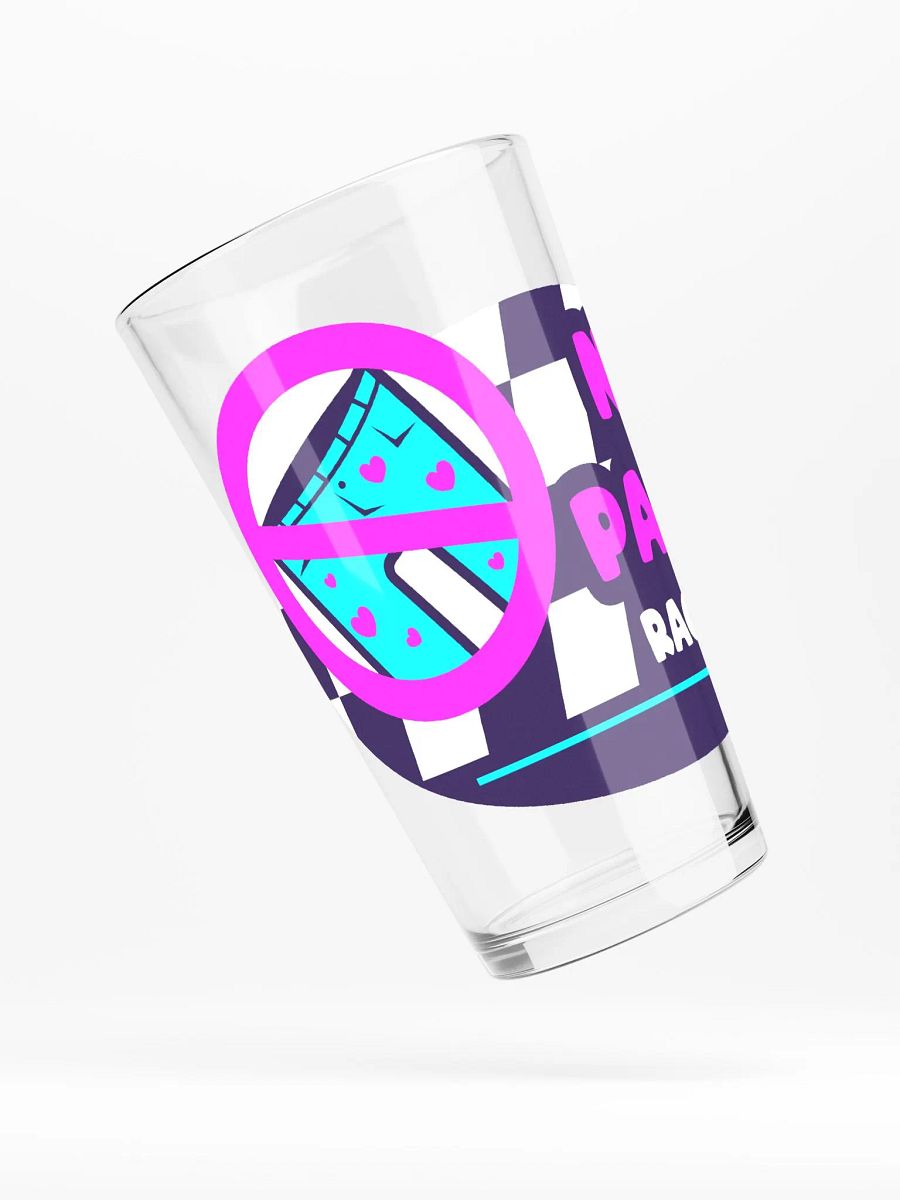 NO PANTS RACING PINT GLASS product image (4)