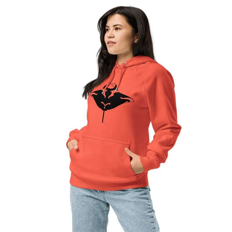 NZ Manta Hoodie - Black Logo