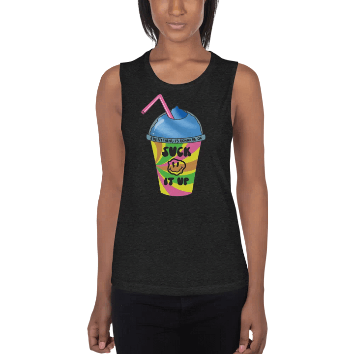 Suck It Up | Women's Muscle Tank product image (2)
