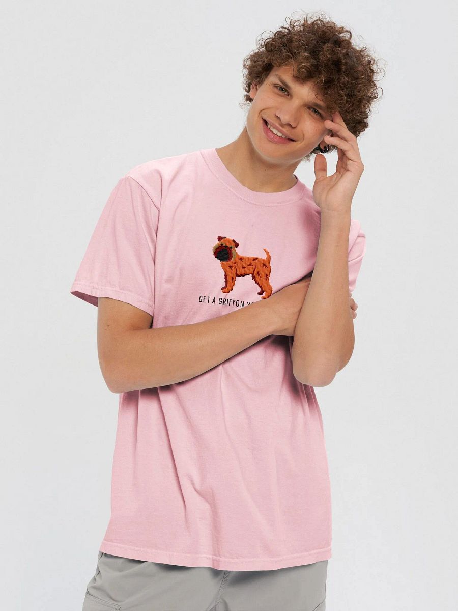 Get a Griffon Yourself T-Shirt(Embroidered) of a Brussels Griffon(Red) product image (8)