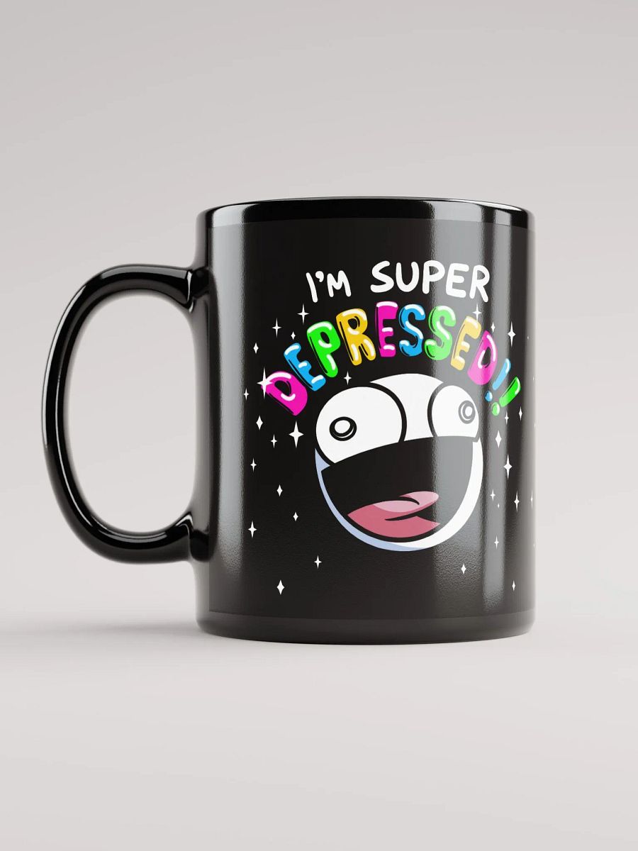 Super Duper Depressed Mug (Black) product image (12)