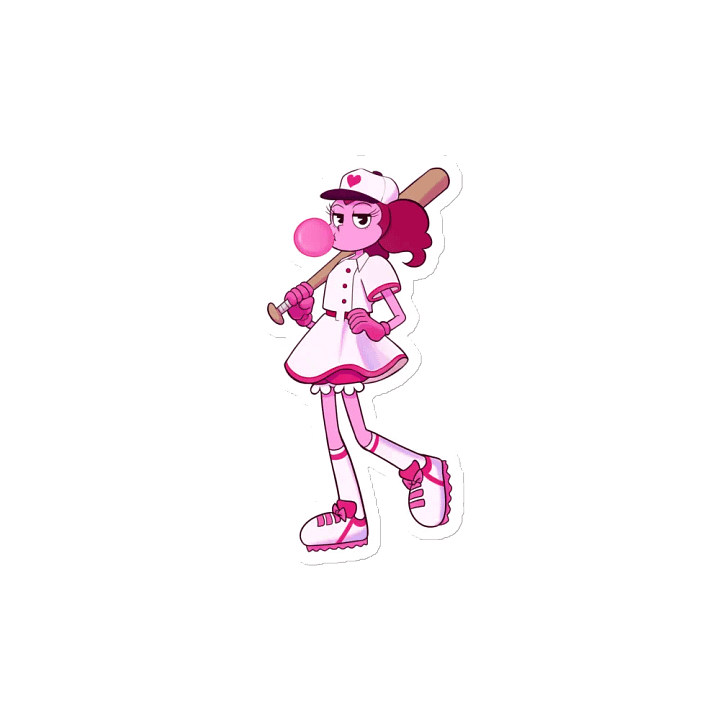 Baseball Crystal Gem Spinel Magnet product image (2)