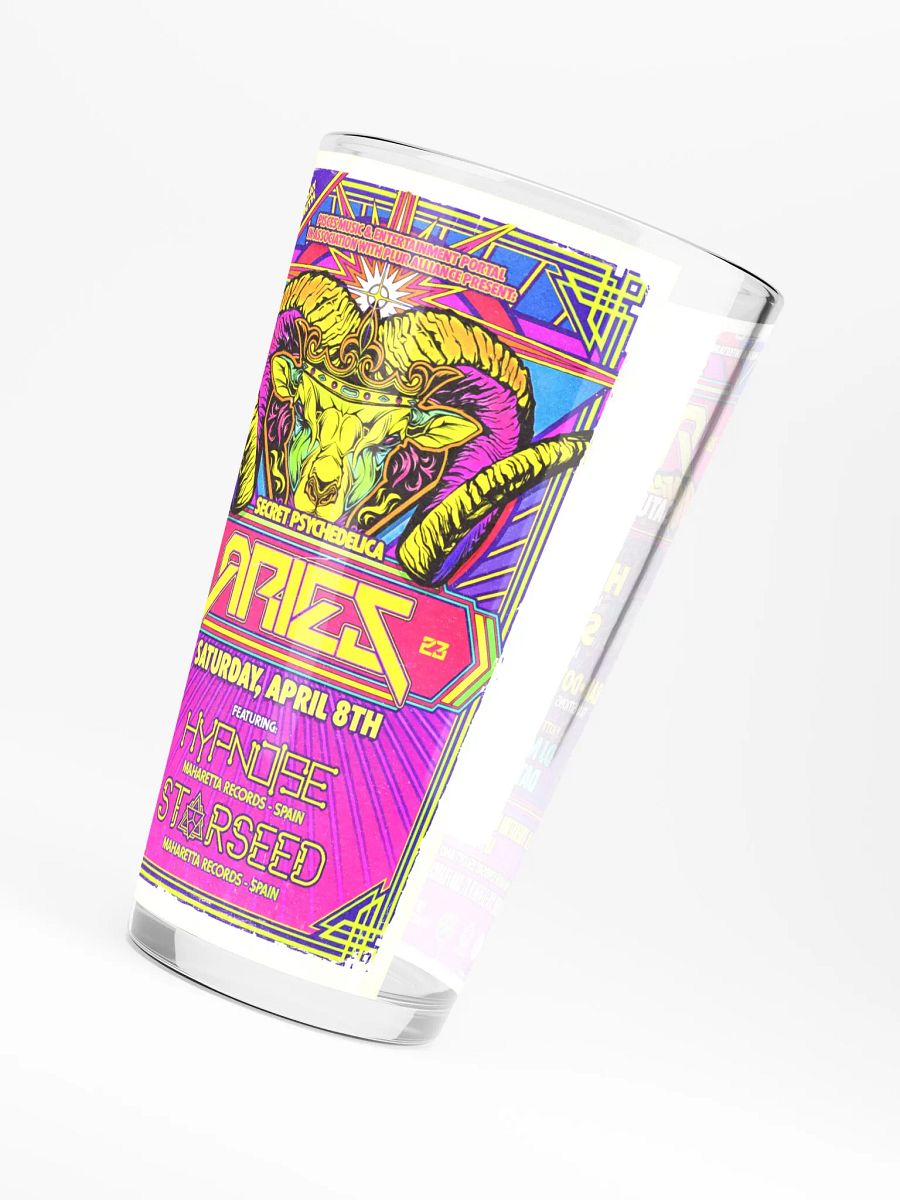 Aries 2023 Shaker Pint Glass product image (4)