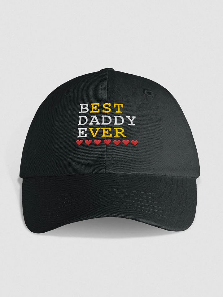 Best Daddy Ever Valucap Youth Biowashed Dad Hat product image (1)