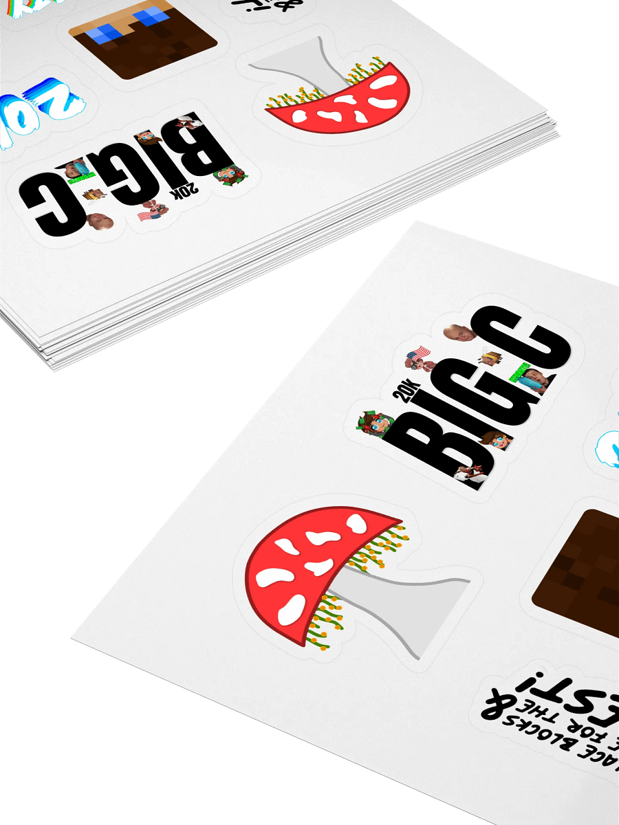 Chazyyyboi Multiverse Sticker Sheet (Limited Edition) product image (4)