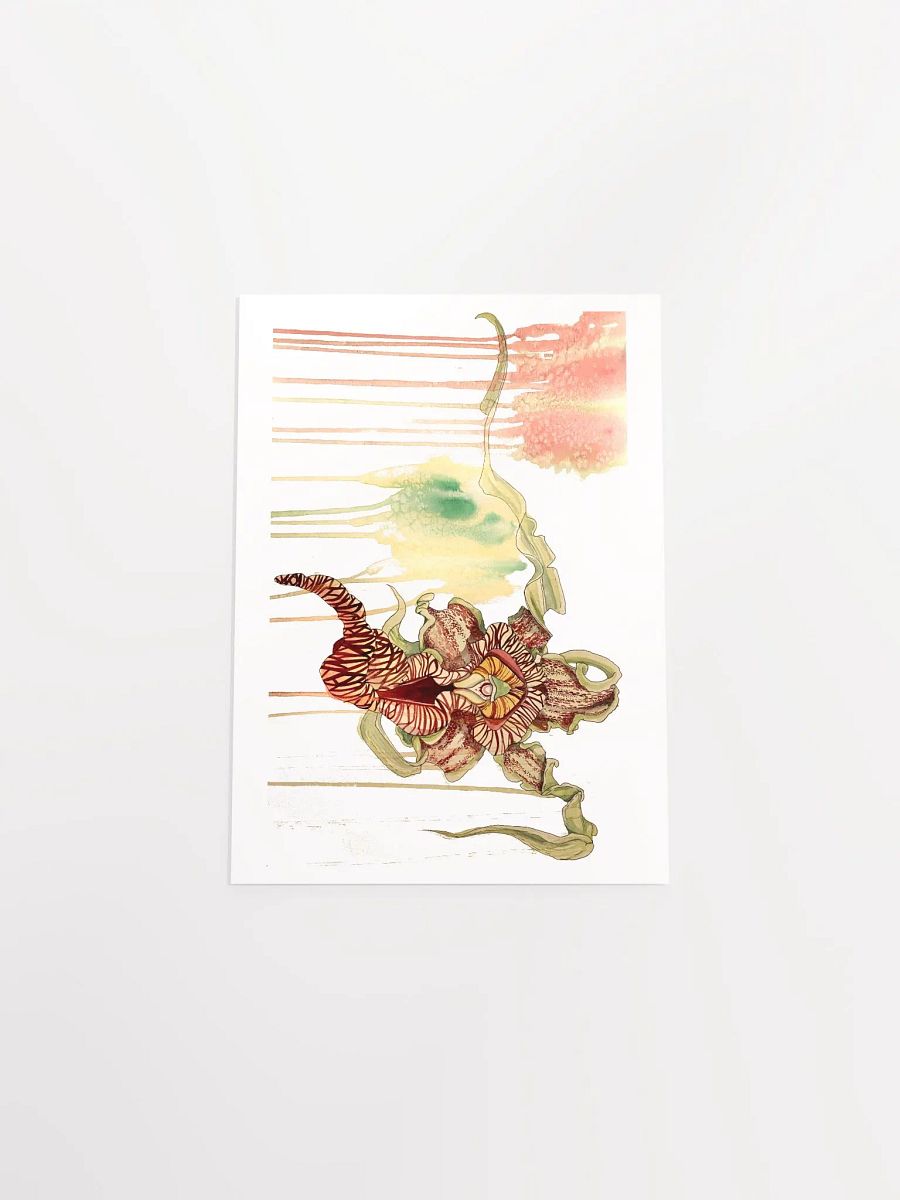 Orchid Vivid Matte Space Poster product image (25)