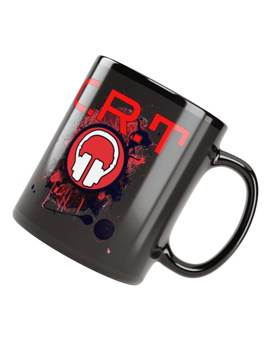 C.R.T Paint Splatter Mug Black (11oz or 15oz) product image (4)
