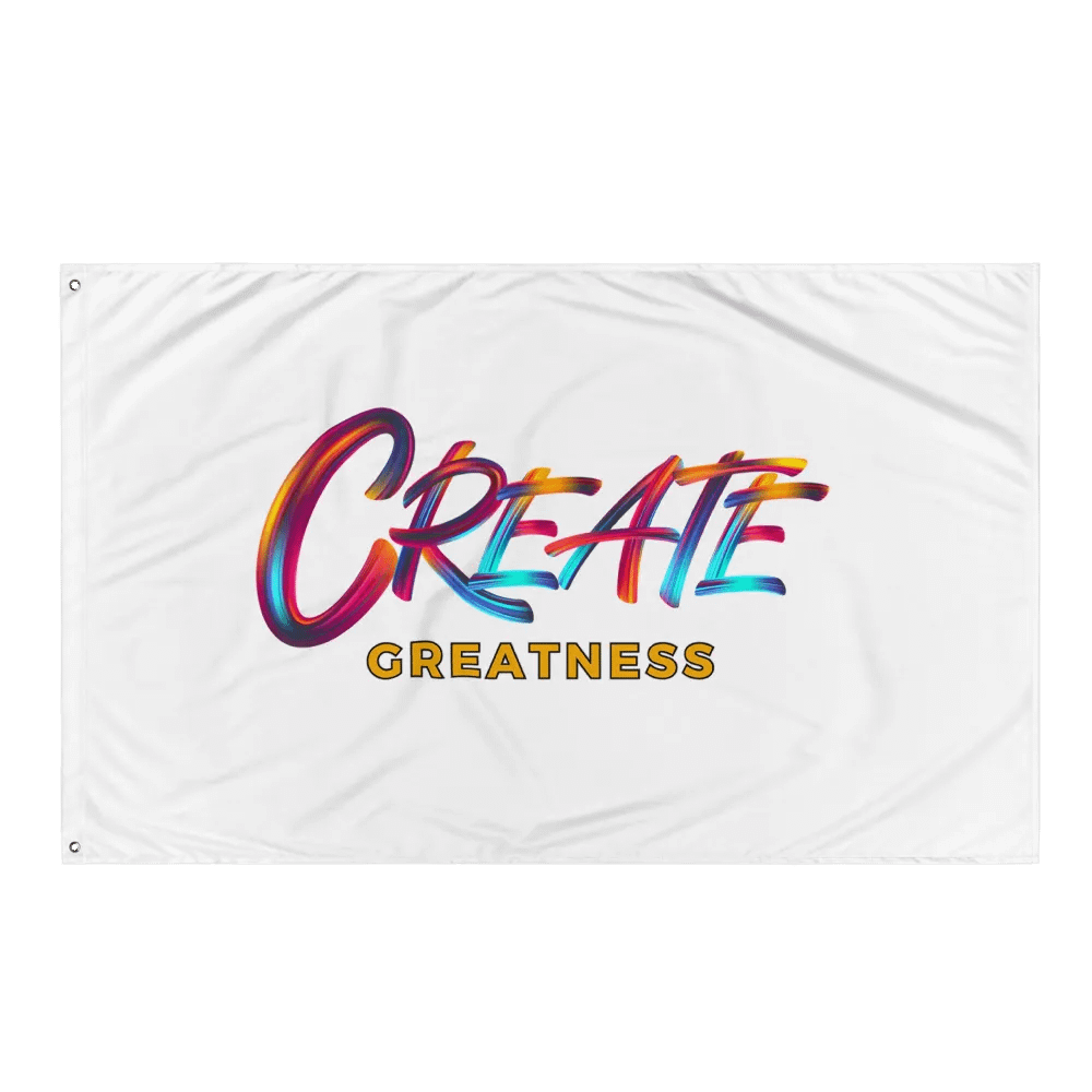 Create Greatness Flag product image (3)