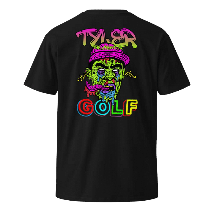 Psychedelic Zombie Golf T-Shirt product image (6)