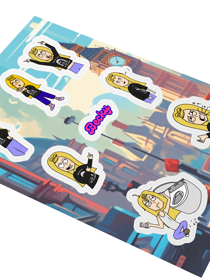 Becky Stickers! product image (2)