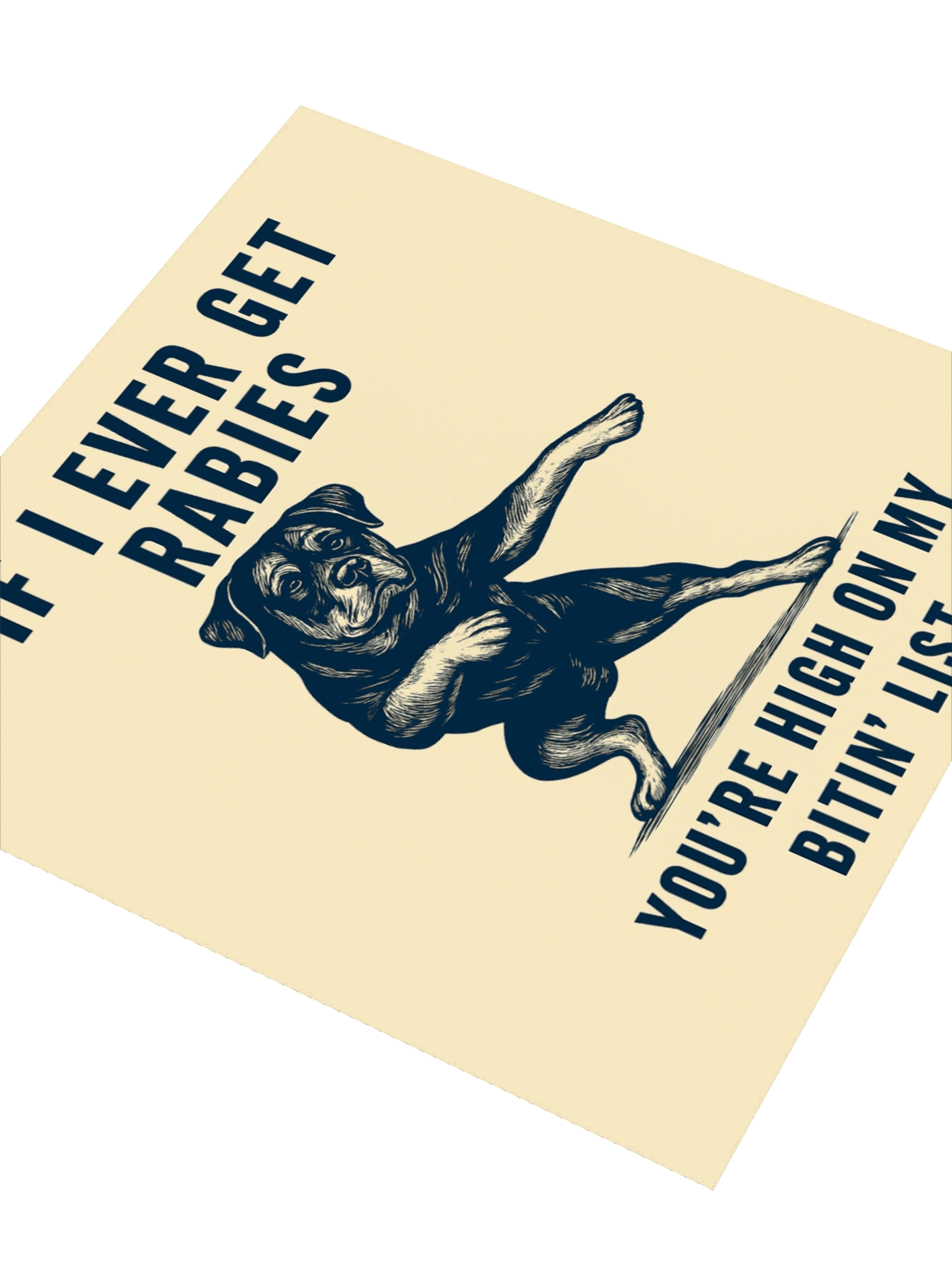 Rottweiler Bitin List Sticker product image (8)