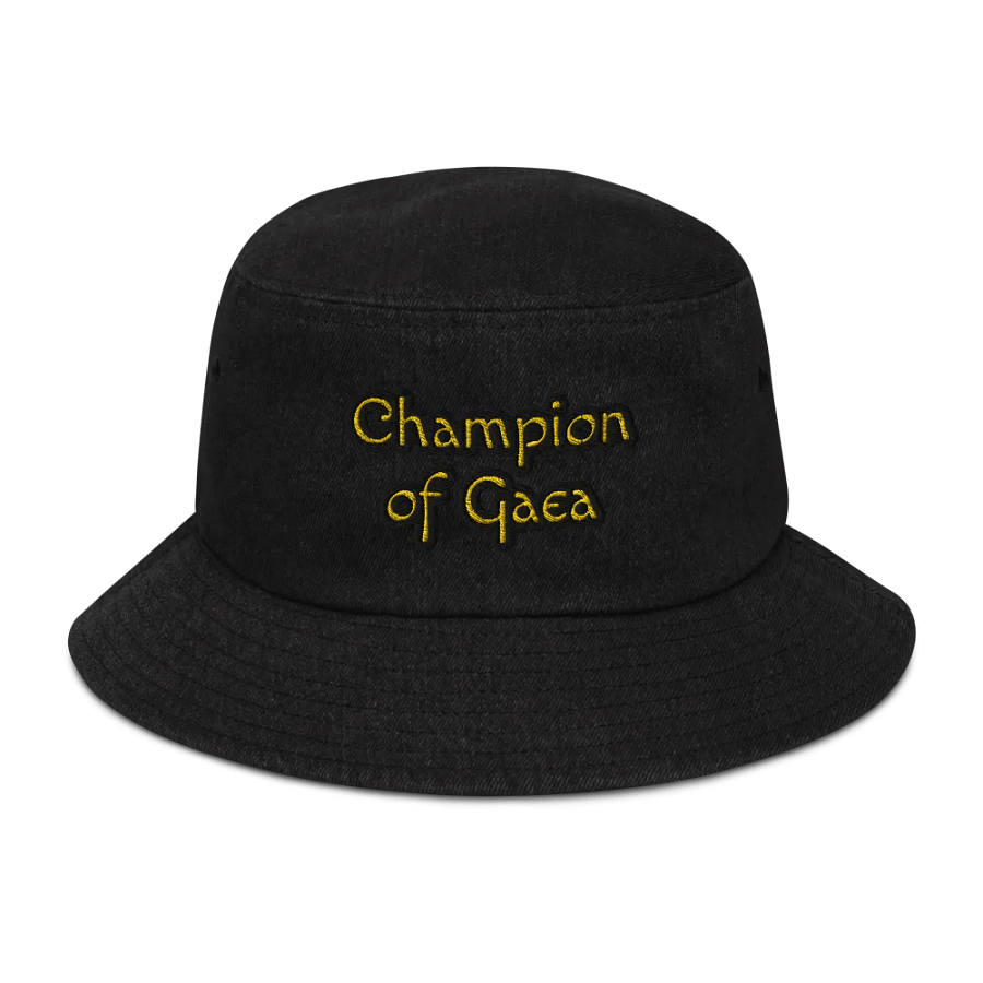 Champion of Gaea | Denim Bucket Hat product image (1)