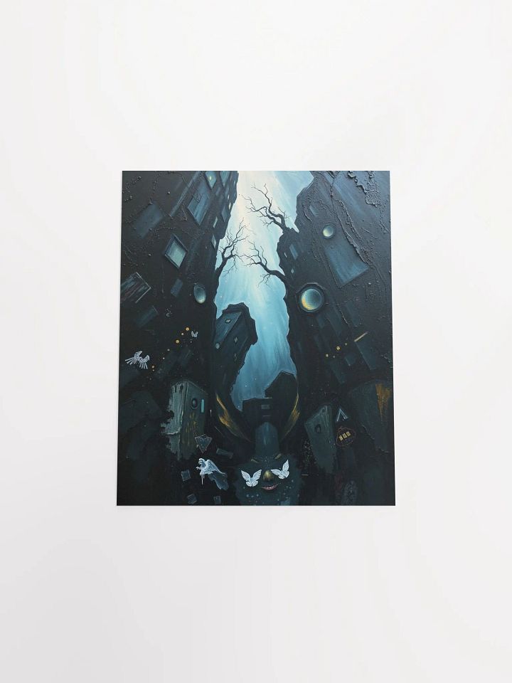 Whimsical Alleyway Dreams Poster product image (3)