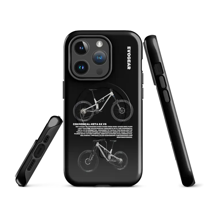 Black Commencal Meta SX V5 iPhone MagSafe Case product image (3)